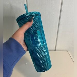 🩵Metallic Blue Holiday Edition Starbucks Tumbler🩵